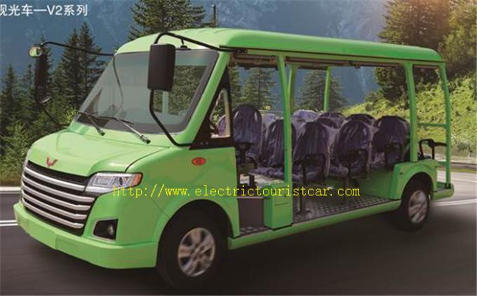 Ηλεκτρικό λεωφορείο επίσκεψης 18 καθισμάτων, λεωφορείο σχολικών οχημάτων πυκνών δρομολογίων με τις πόρτες 30 Km/H 0